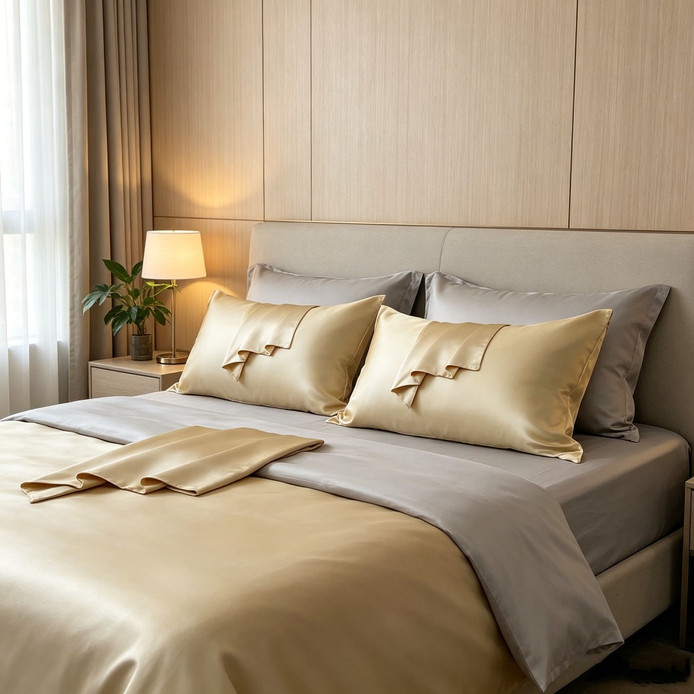 Silk Pillowcase - Sarung Bantal Sutra Mulberry 22 Momme