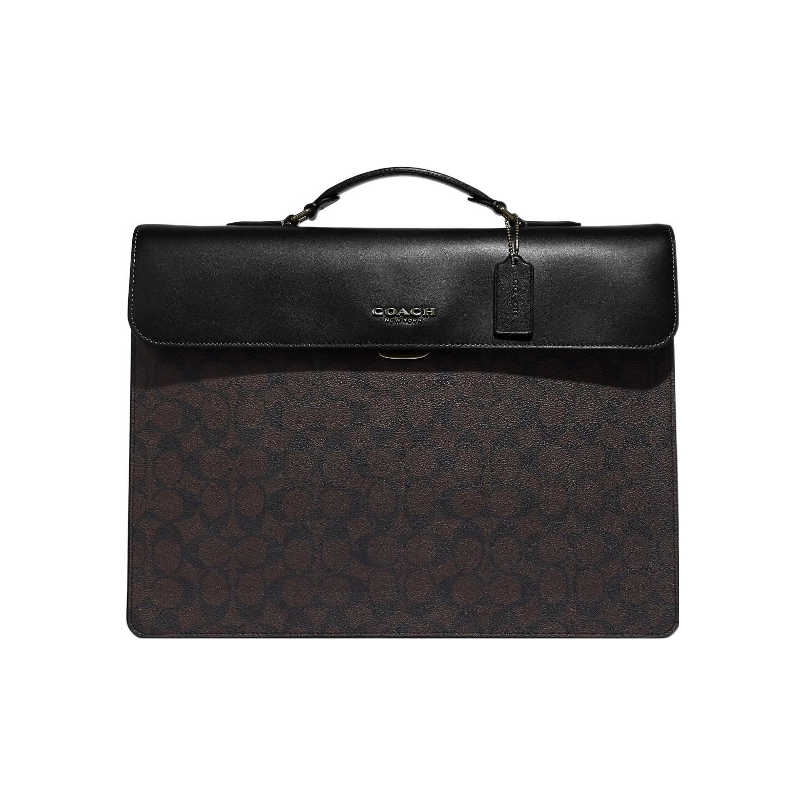Leather Briefcase - Tas Kerja Pria Besar COACH Graham