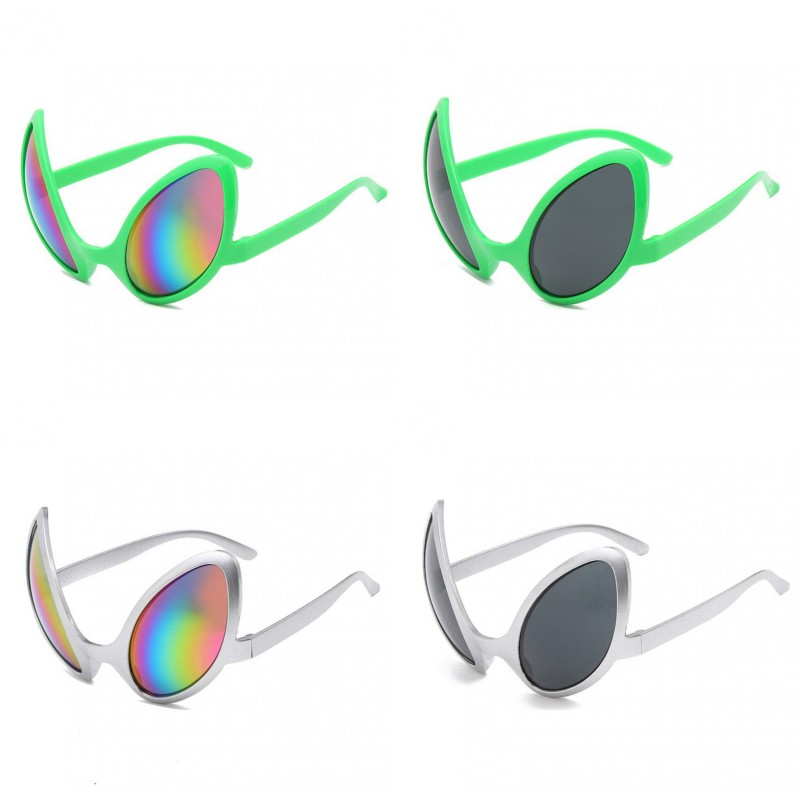 Sunglasses Uv400 - Kacamata Alien Lucu untuk Pria dan