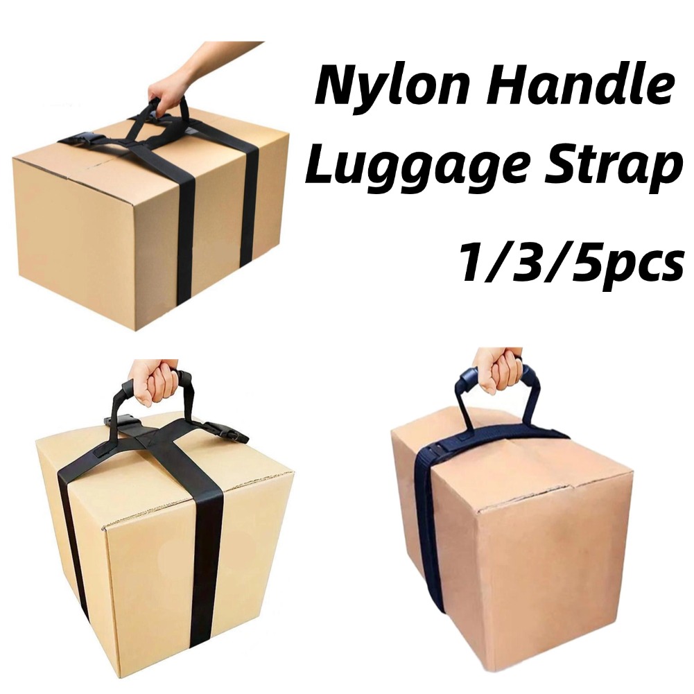 Travel Luggage Set - Tali Bagasi Portabel dengan Pegangan Nilon