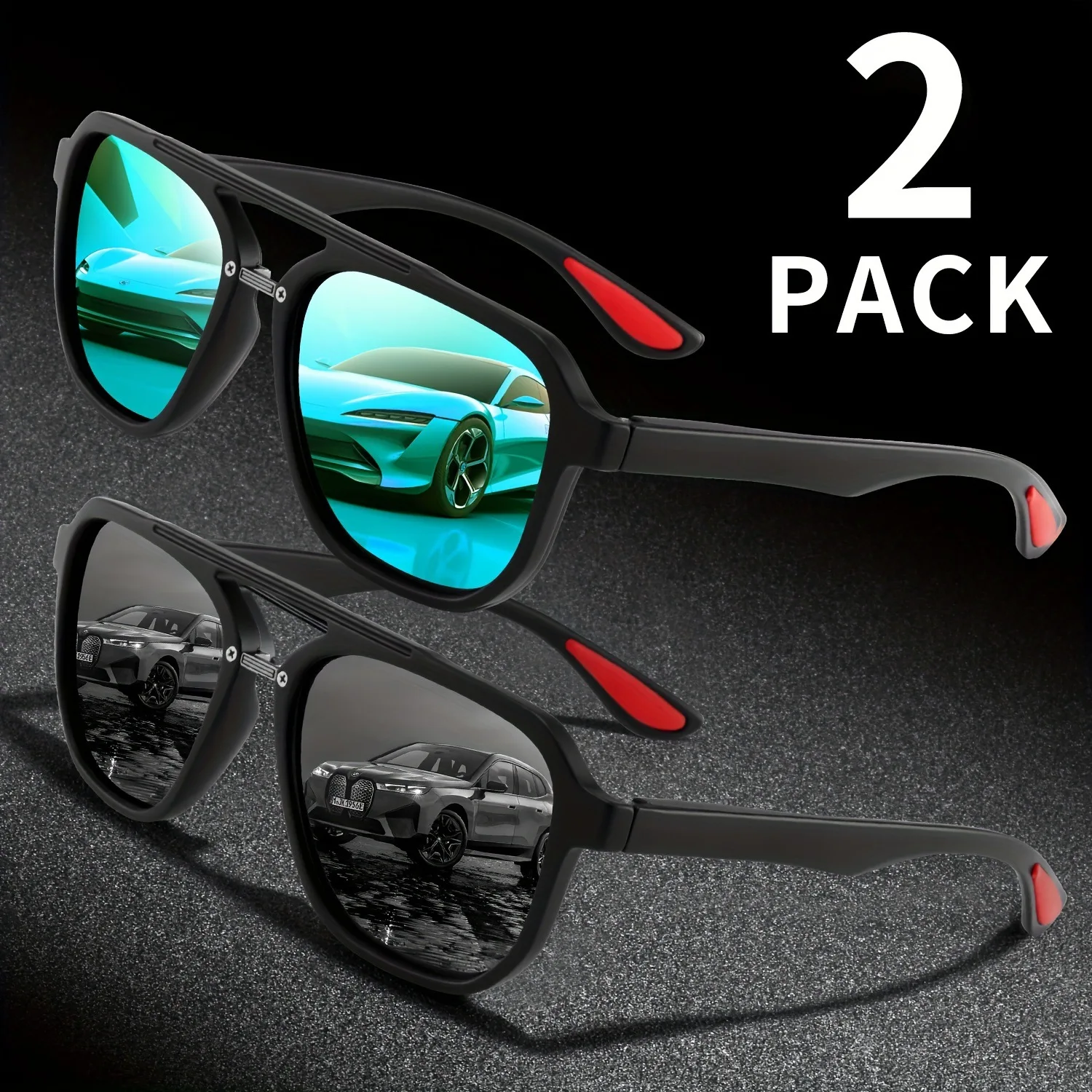 Designer Sunglasses - Kacamata Hitam Klasik Retro Mewah untuk
