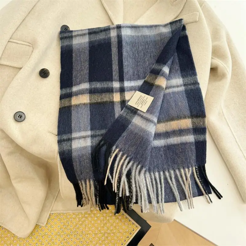 Cashmere Scarf - Syal Wol Berkualitas Tinggi 100%, Model