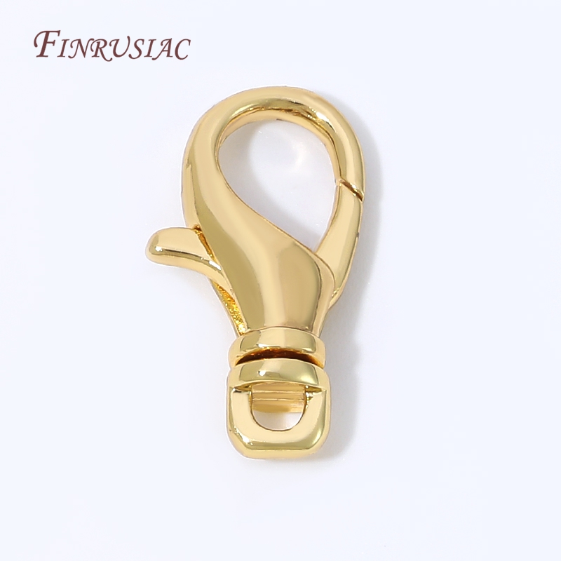 Gold Plated Jewelry - Kancing Lobster Berlapis Emas 18K, Kancing