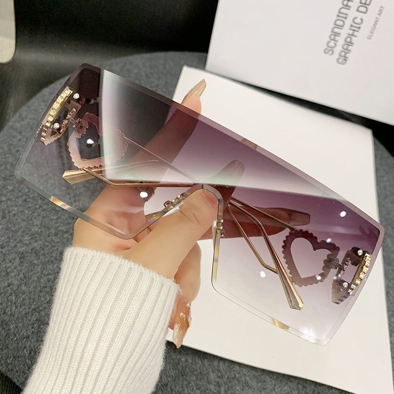 Kacamata Hitam Tanpa Bingkai B - Sunglasses Uv400 ulasan dan harga