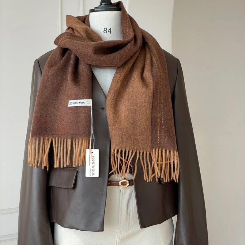 Syal Wol Murni Berkualitas Tin - Cashmere Scarf ulasan dan harga