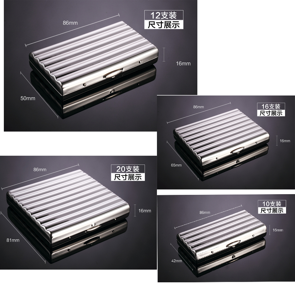Kotak rokok portabel, 3 ukuran - Premium Cigar Case ulasan dan harga