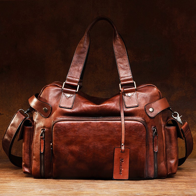 Tas Pria Penghapus Kulit Samak - Travel Luggage Set ulasan dan harga
