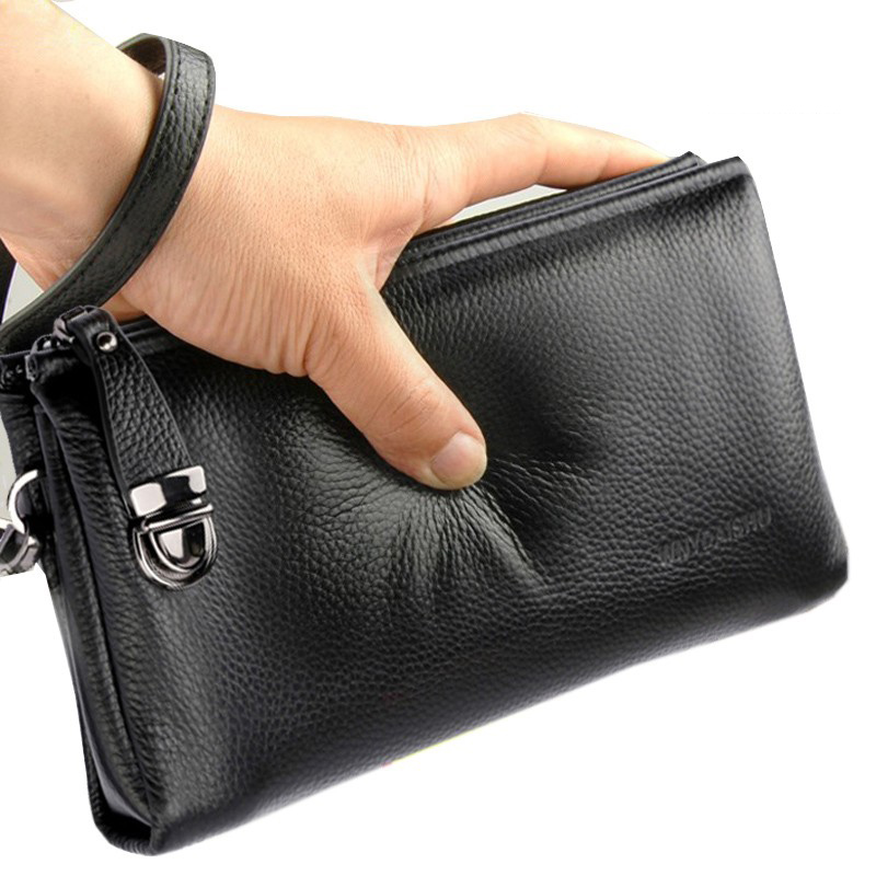 2025 Tas Tangan Pria Kulit Sap - Leather Wallet Men ulasan dan harga