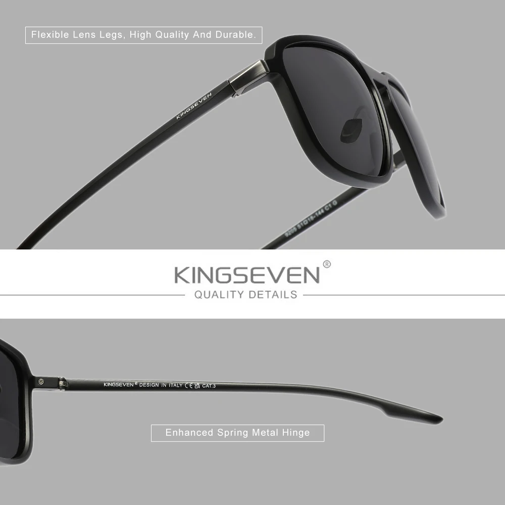 KINGSEVEN Kacamata Hitam Polar - Sunglasses Uv400 ulasan dan harga