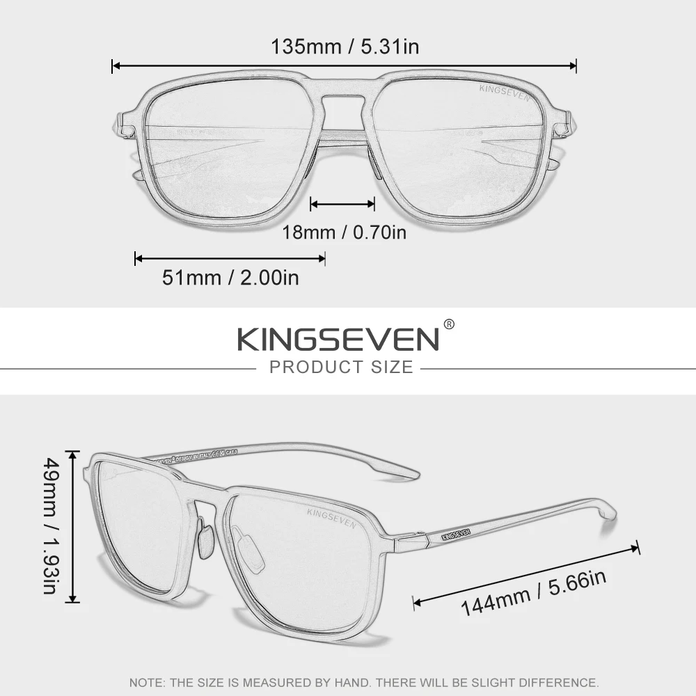 KINGSEVEN Kacamata Hitam Polar - Sunglasses Uv400 ulasan dan harga