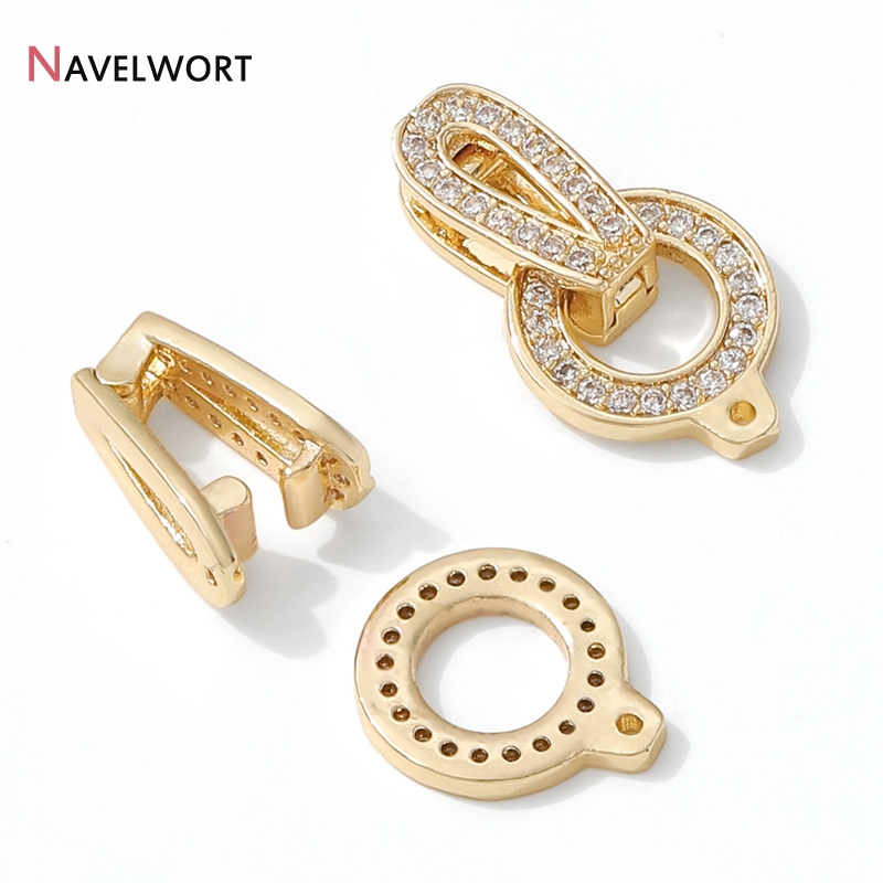 1/2/3 Buah Kuningan Bulat Berl - Gold Plated Jewelry ulasan dan harga