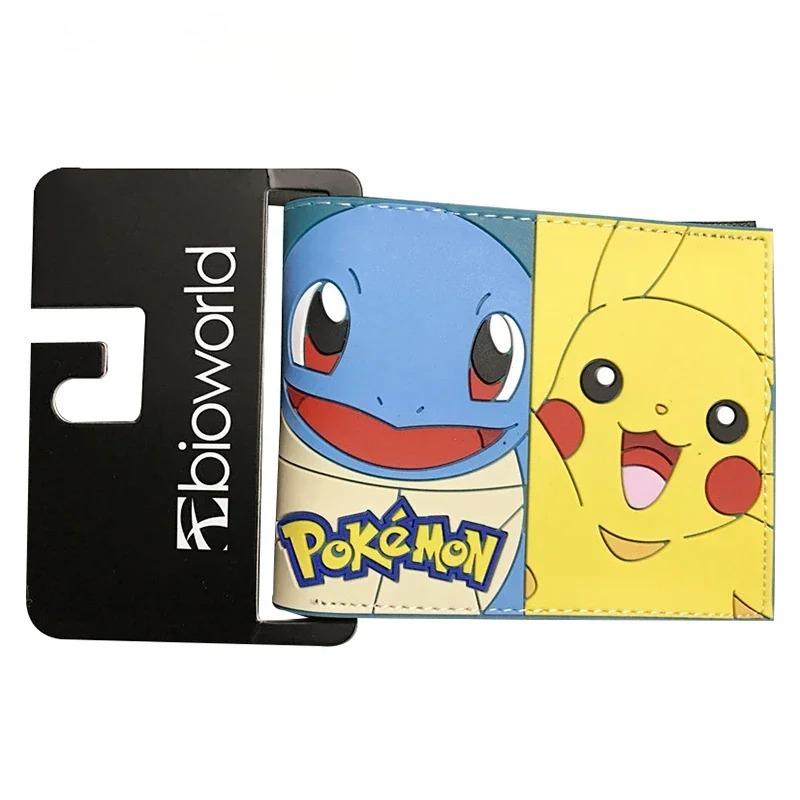 Dompet Seri Pikachu Kawaii yan - Leather Wallet Men ulasan dan harga