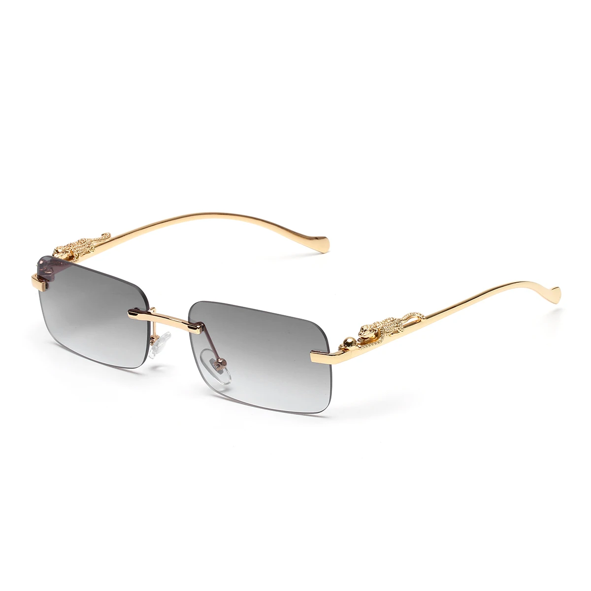 Kacamata Hitam Tanpa Bingkai U - Designer Sunglasses ulasan dan harga